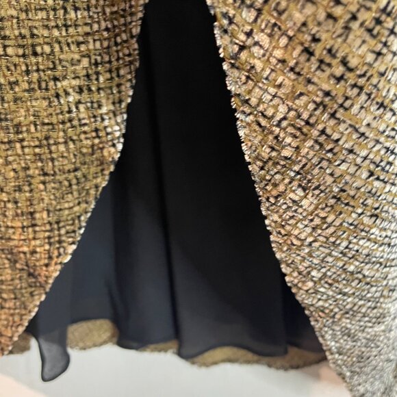 Jones New York Woman's Textured Office Wear Skirt 18W Rayon & Silk Blend - Picture 5 of 15